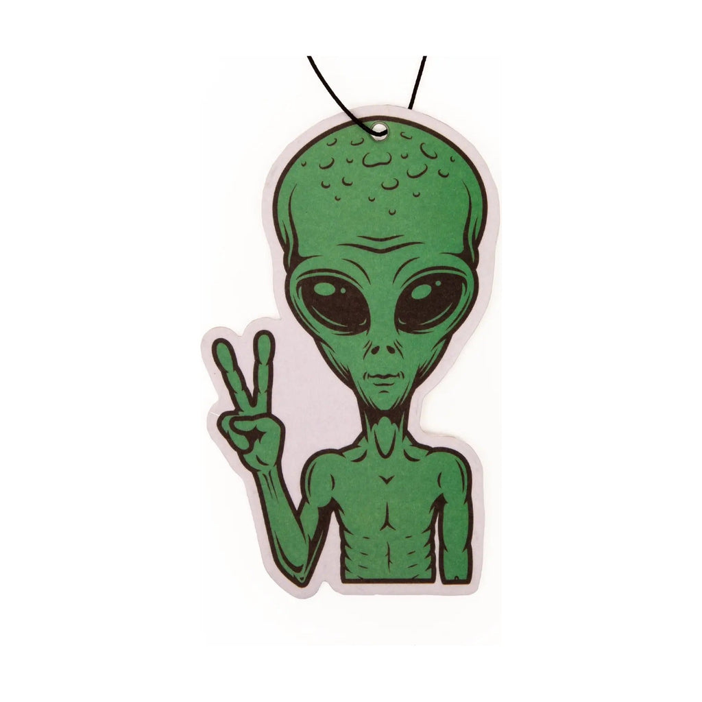 Fresh Fresheners Peace Sign Alien detail